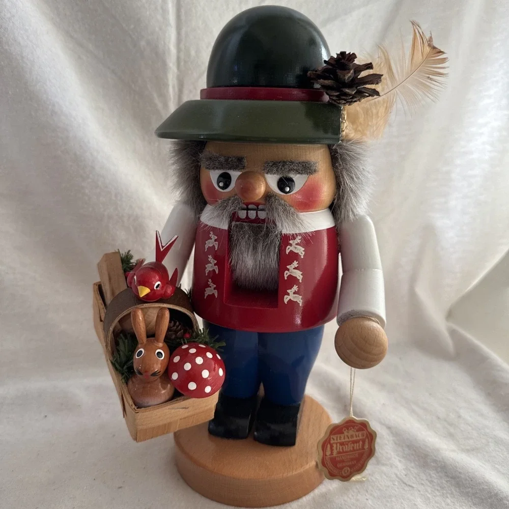 Steinbach‎ GERMANY Troll Nutcracker - Wood Gatherer Woodland Creatures 11